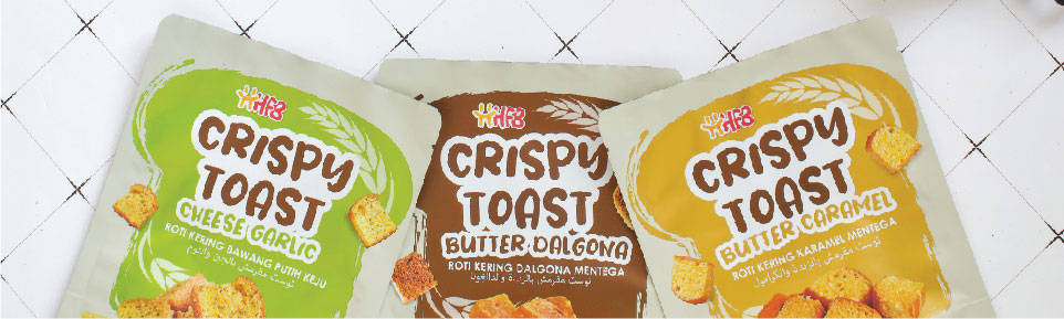 CRISPY TOAST - Slide 3