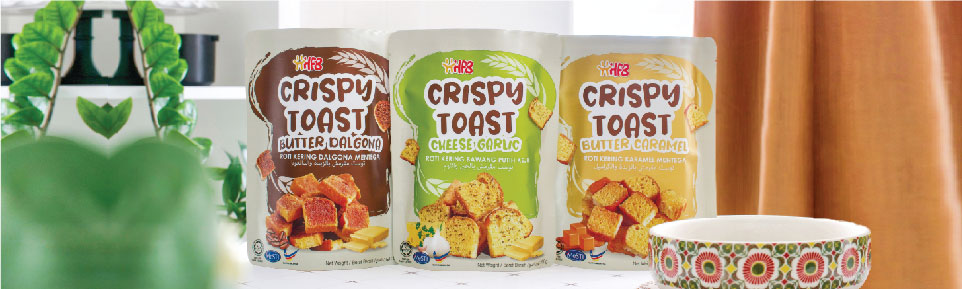 CRISPY TOAST - Slide 1